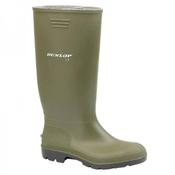 Mens Dunlop Wellington-Green-7