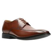 Clarks Gilman Mode-Dark Tan Lea-8.5