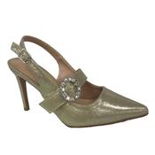 Sorento Heskin Sling Back Shoe-Gold-37 image