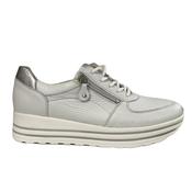 Waldlaufer Lana Platform Wide Fit Shoe-White-6 image