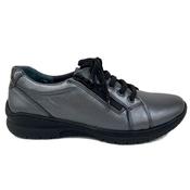 Softmode Jade Lace Zip Shoe-Grey-38