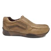 Wrangler Lavey Semi Scratch Slip On Shoe-Tan-9