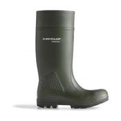 Youths Purofort Wellies-Green-4