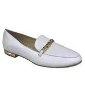 Emis S7839 Loafer Shoe-White-4.5