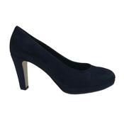 Splendid Heel Shoe Gabor 31.270-Navy Suede-5
