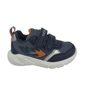 Geox Sprintye Fire Trainers-Navy-4.5