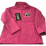 Impact Tractor Jacket Logo Front &amp; Back-Pink Combi-13To14