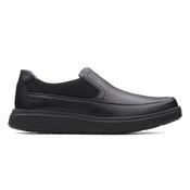 Clarks Un Abode Go Wider Fit Shoe-Black-9