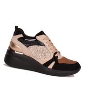 Tommy Bowe Watt Casual Shoe-Taupe-38