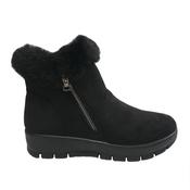 Susst Ww1640 Fur Lined Zip Boot-Black-37 image