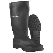 Youth Dunlop Wellie Sizes 4 To 8-Black-4