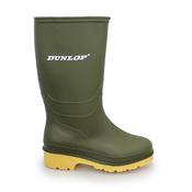 Youth Dunlop Wellies  Sizes 3 To 8-Green-3
