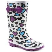 Clarks Zoo Days Childrens Wellie-Purple-12