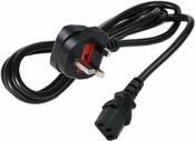 3-Pin Irish Mains Power Lead for Laptops &amp; PC's