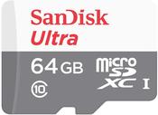 SanDisk Ultra 64GB microSD XC Memory Card image