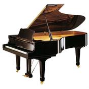 YAMAHA C7 RECONDITIONED GRAND PIANO, POLISHED EBONY