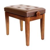 Steinhoven PRIMA Adjustable Piano Stool, Satin Cherry - FREE DELIVERY