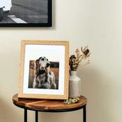 Chester Natural A4 Frame with 9x6" Mat image