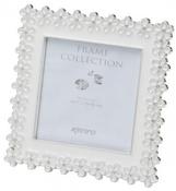 Chloe Series Square Design. 4x4" Silver Plated with Enamel. 25mm Wide Profile. Comes in Gift Box. Luxury Velour Backing.