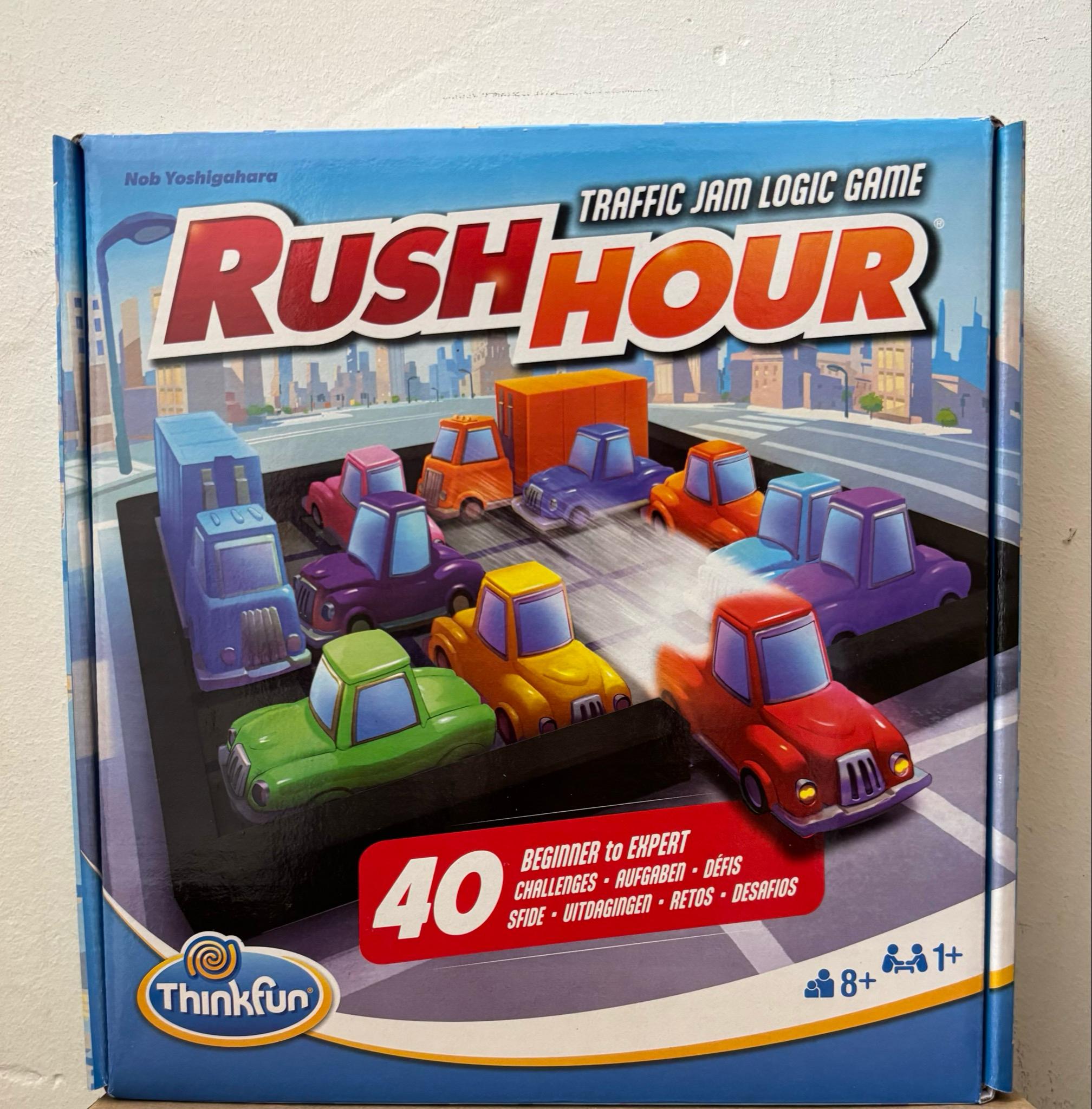 ThinkFun Rush Hour Traffic Jam Logic Game for Ages 8+ with 40 All New Challenges - Winner