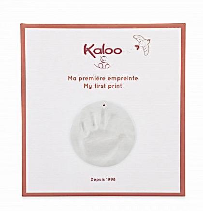 Kaloo Hand and Foot Print Kit - Baby Keepsake Kit with Clay