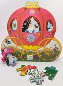 Djeco Jigsaw Puzzle 54 Pieces Princess Elise’s Carriage image