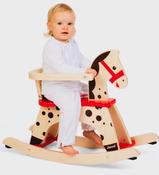 Janod Wooden Rocking Horse with removable safety seat image