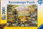 Ravensburger Animals Of The Savanna XXL 200 Piece Jigsaw Puzzle image
