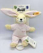 Steiff Baby Hoppel Musical Rabbit Pink image
