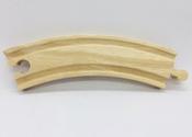 Wooden Train Track Long Curve