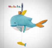 Musical Soft Toy Josephine The Whale Le d’Olga Moulin Roty image