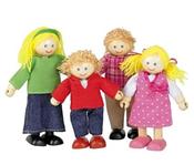 Tidlo Doll House Dolls Family White image