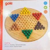 Chinese Checkers Wooden Board Game image
