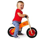 Janod My First Balance Bike Wood From Age 2-4 Orange-Red image