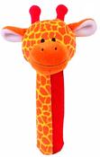 Squeakaboo Giraffe Soft Baby Rattle image