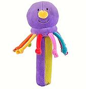 Squeakaboo Octopus Soft Baby Rattle image