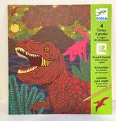 Djeco Art Dinosaur Scratch Boards image