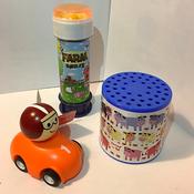 Pocket Money Collection Pull Back Racer, Turn Over animal Sound and Bubbles image