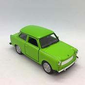Trabant Pullback Car Die Cast Model Green image