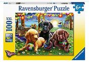 Ravensburger 100 Piece Jigsaw Puzzle Dog’s Picnic image