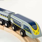 Euro Star Wooden Train For Train Sets image