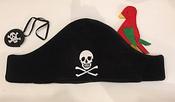 Pirate Hat With Parrot And Eye Patch image