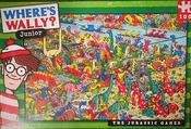 Where’s Wally Junior 100 Piece Dinosaur Jigsaw Puzzle The Jurassic Games image