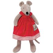 Moulin Roty Mouse Soft Toy Nini Medium image