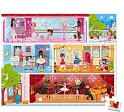 Janod 100 Piece Jigsaw Puzzle Dance Academy in Carry Case with Poster image