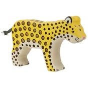 Holztiger wooden animal leopard image