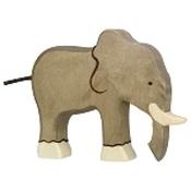 Holztiger wooden animal elephant image