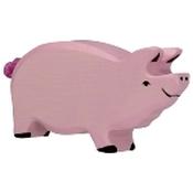 Holztiger wooden animal Boar Pig image