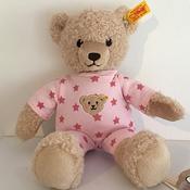 Steiff Baby Bear in Pink pyjama