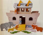 Wooden Noah’s Ark Suitable From 18 Months Up image